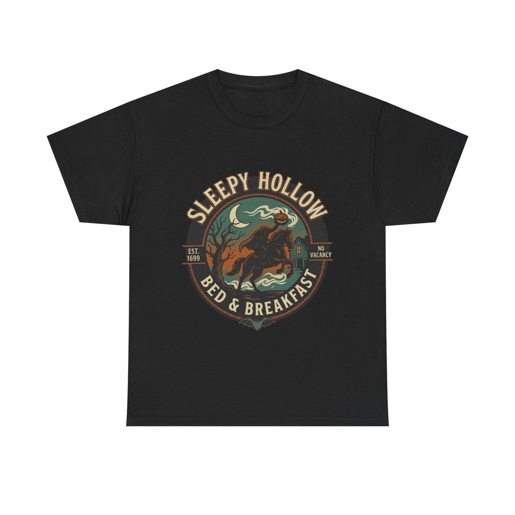 Sleepy Hollow Bed & Breakfast T-Shirt — Headless Horseman Vintage Halloween Tee