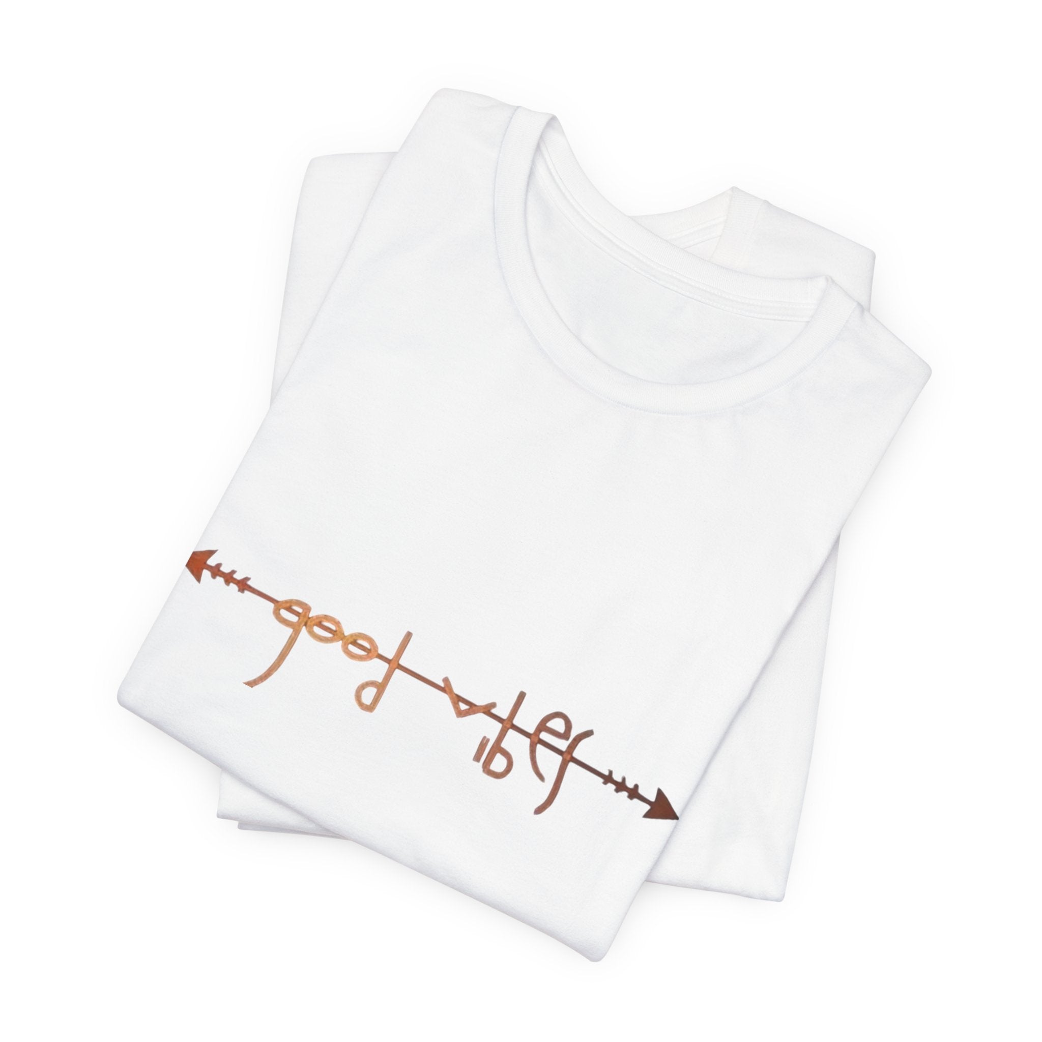 Good Vibes Arrow T-Shirt – Minimal Boho Graphic Tee