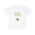 Basic Witch T-Shirt — Cute Gold Witch Hat Graphic Tee