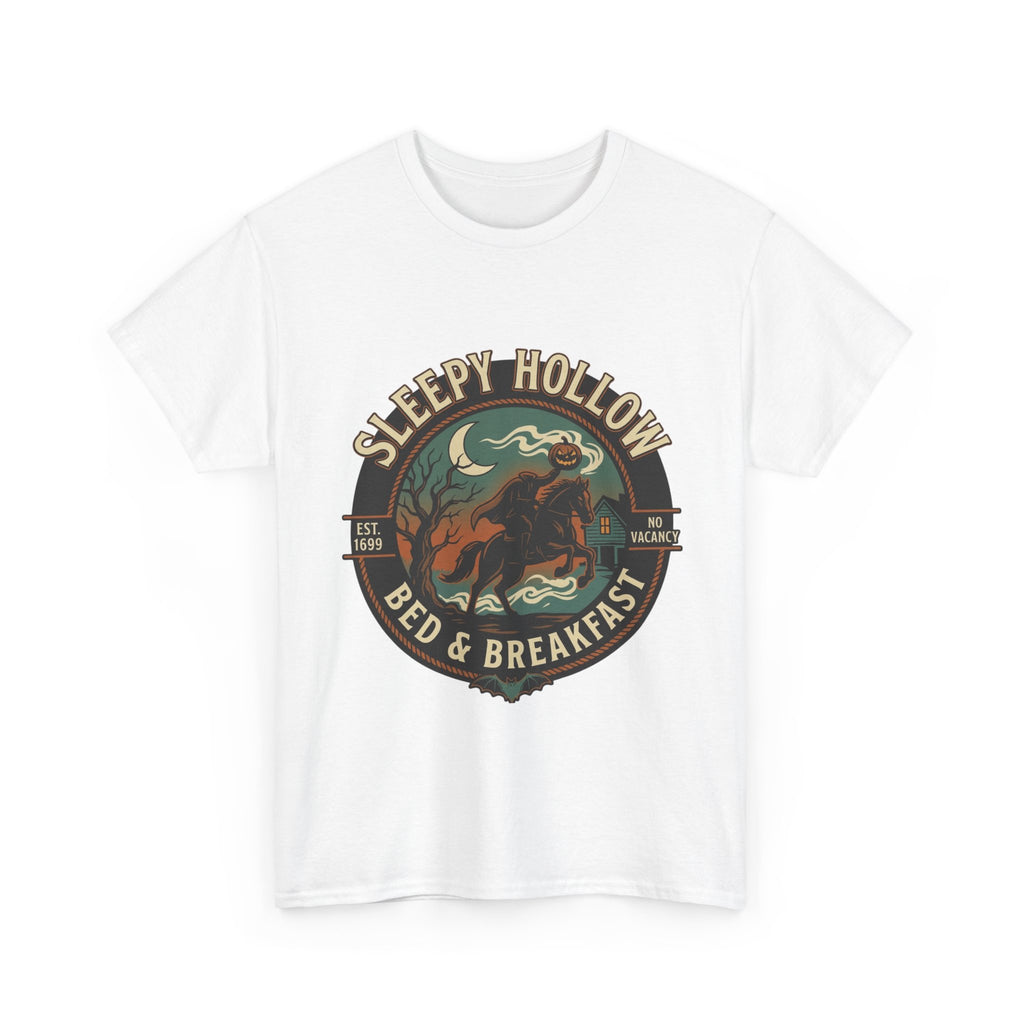 Sleepy Hollow Bed & Breakfast T-Shirt — Headless Horseman Vintage Halloween Tee